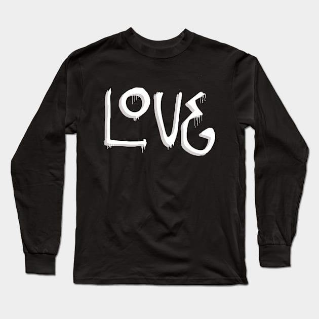 graffiti love Long Sleeve T-Shirt by big_owl